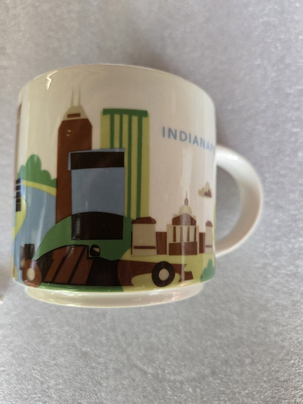 Starbucks Indianapolis “You Are Here” Mug 2017 Coffee Cup 14oz